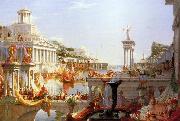 Course of Empire Consumation of  Empire Thomas Cole